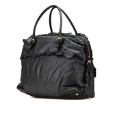 グッチ サブリナ ハンドバッグ 189847 ブラック レザー レディース GUCCI 【中古】